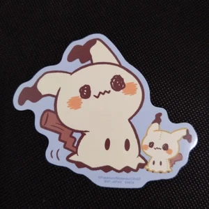 Pegatina Sello de Paz Mimikyu Pokemon Poke de Japón Japonés Raro #Q600 - Imagen 1 de 4