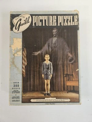 Puzzle Imagen Gremio Más de 300 Piezas Serie AA Nº 2900 Completo Vintage Foto 1 de 4