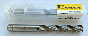 Kennametal B105A 10000 10mm 3 Flute 5xD Solid Carbide Drill - Picture 1 of 4
