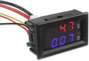Amperometro Voltmetro Digitale DC 0-100V 10A con 2 display - Picture 1 of 3