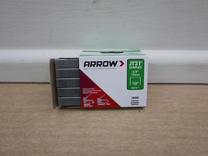 ARROW JT-21 JT21 TYPE 53 TACKER STAPLES 10MM x 1000 - Picture 1 of 1