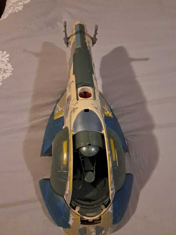 Star Wars Attack of the Clones 2001 Jango Fett's Slave 1 nave leer descripción  Foto 1 de 4