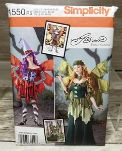 Simplicity Pattern 1150 Size 14-22 Amy Brown Fantasy Costume Fairies, Wood Elves - Picture 1 of 7