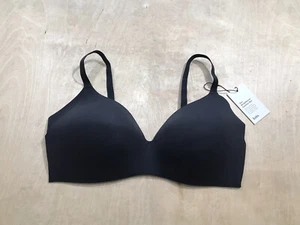 Sujetador Knix WingWoman sin aros talla 7+ negro nuevo con etiquetas - Imagen 1 de 12