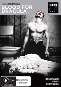 Blood For Dracula (DVD, 1974) Joe Dallesandro Classic Horror Region 4 t418