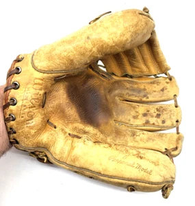 Vintage Harvey Kuenn Wilson Baseball Glove Mitt Major League RHT 1950s (G40) - Picture 1 of 10