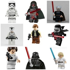 Star Wars fit lego Luke Darth Vader Kylo Ren Han Solo Mini Figures 60+ Designs