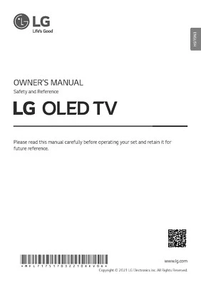 LG TV OLED SERIES MANUALE ISTRUZIONI STAMPATO GUIDA UTENTE chiedere per altri