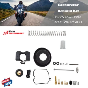 Kit de reconstrucción de carburador de 40 mm apto para CV40 27421-99C 27490-04 CV - Imagen 1 de 8