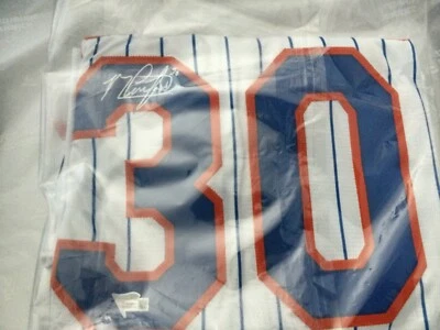 Michael Conforto Autographed Jersey Fanatics New York Mets MLB Fanatics COA - Image 1 of 4