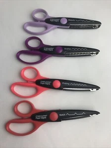 Fiskars Paper Edgers Scissors Chose your Pattern Crafting Scrapbooking - Picture 1 of 21