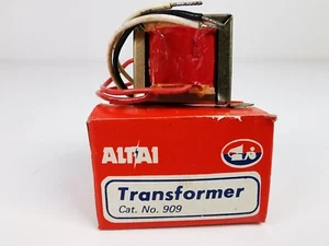 Altai 909 Transformer 9V-0-9V 0.075A Cat No. 909 | 5 Wire Vintage NOS UK Mains - Picture 1 of 9