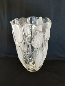 Mikasa Spring Tulips 9 1/2 Inch Vase Made In Germany Nice! - Picture 1 of 8
