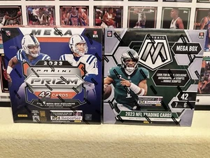 2023 NFL Prizm And Mosaic Mega Boxes! One Of Each - Picture 1 of 2
