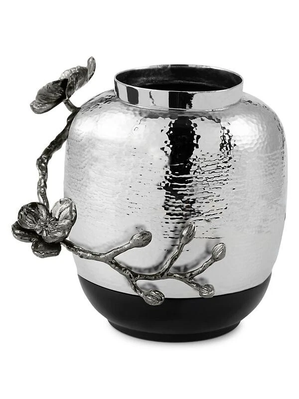 Jarrón pequeño de mármol Michael Aram orquídea negra (nuevo, sin caja; venta al por menor: $205) Foto 1 de 4
