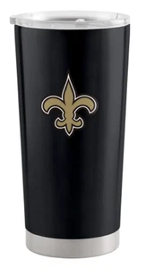 New Orleans Saints Travel Tumbler 20oz Stainless Steel - Picture 1 of 1