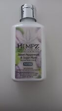 HEMPZ Sweet Peppermint & Sugar Plum Herbal Body Creme 2.25oz Deluxe Travel Size