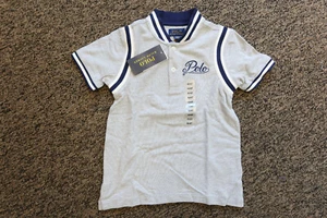 New Polo Ralph Lauren Boys "Ralph's Tigers" Shirt - Size 4 / 4T - Gray - Picture 1 of 3