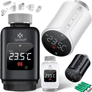 KESSER® Heizkörperthermostat Heizungs Thermostat Smart Heizkörper Steuerung App - Bild 1 von 21