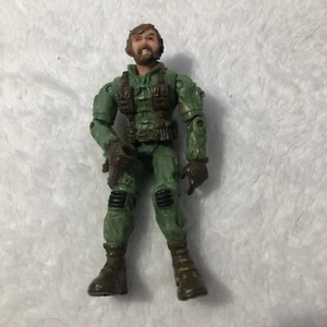 Figura de acción Lanard 2003 The Corps Elite Force Commander Hawk traje verde claro - Imagen 1 de 3