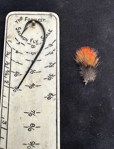 INDIAN CROW FEATHERS SALMON FLY TYING - Picture 1 of 2