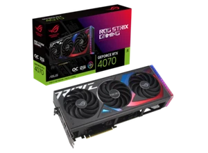 ASUS ROG-STRIX GeForce RTX 4070-O12G-GAMING Graphics Video Card GPU - Picture 1 of 6