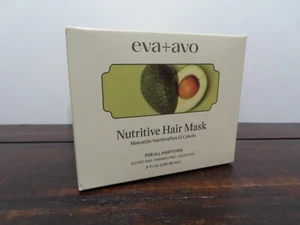Eva + Avo nahrhafte Haarmaske mit Avocadoöl, 8 fl. oz neu versiegelt - Bild 1 von 5