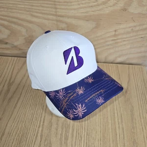Gorra de golf Bridgestone gorra de béisbol correa ajustable púrpura hawaiana nueva sin etiquetas - Imagen 1 de 6