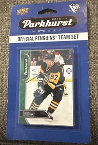 2016-2017 Pittsburgh Penguins Upper Deck PARKHURST Factory Team Set CROSBY - Picture 1 of 4