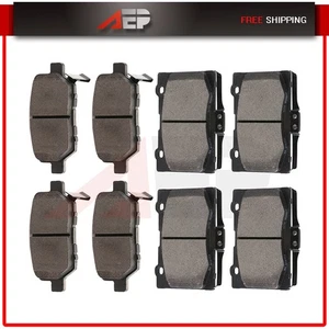 8 * F + R Ceramic Brake Pads Fits Acura RL 2005 2006 2007 2008 2009 2010- 2012 - Picture 1 of 10
