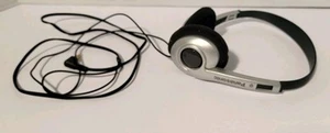 Vintage Panasonic Classic Stereo Headphones Comfort Fit Adjustable Headband - Picture 1 of 5