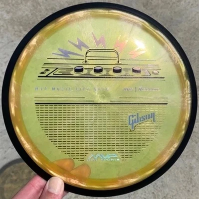 Axiom MVP Proton Soft Amp Pearly Plasma FX Gold Gibson Music City Open Disc Golf - Image 1 of 4