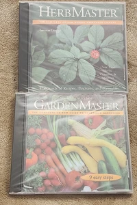 HERB MASTER & GARDEN MASTER Complete Herbal Reference Library (CD-ROM 2003) - Picture 1 of 6