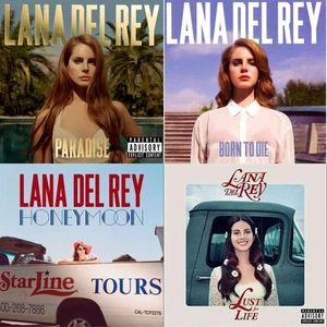 Lana Del Rey - Born To Die & Paradise & Honeymoon & Lust For [New CD Bundle] - Picture 1 of 5