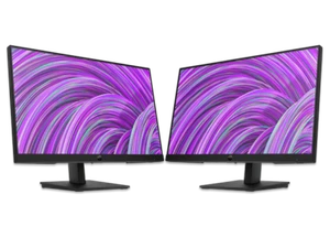 Dual HP P22h G5 FHD Monitor 21.5" FHD (1920 x 1080) 48-75 Hz Bundle - Picture 1 of 2