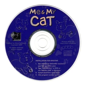 Me & My Cat (Ages 6+) (CD, 1997) for Win/Mac - NEW CD in SLEEVE - Picture 1 of 3
