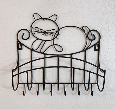 Причудливая почтовая корзина крюк стойка для кошек домашних животных органайзер ключ пальто журнал кофейная кружка - Изображение 1 из 4