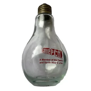 Lampadina Whisky Vintage Pubblicitaria Decanter Southwestern Electric Power Co. - Foto 1 di 12