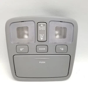 2006-2011 Hyundai Accent Gray Overhead Map Dome Light Console W/ Sunroof OEM - Picture 1 of 9