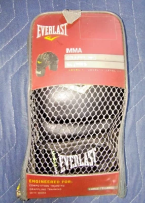 Everlast Mixed Martial Arts MMA Grappling Gloves Size L/XL - Image 1 of 4