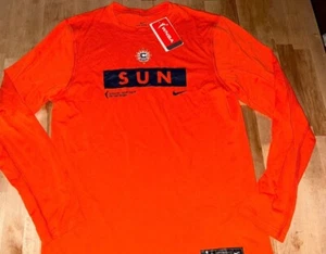 NIKE WNBA DRI FIT CONNECTICUT SUN TEAM ISSUED MENS LONG SLEEVE SHIRT XL NWT - Picture 1 of 3
