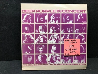 (DH9) DEEP PURPLE / VINTAGE LP's FROM IRELAND / IN CONCERT / 1980 PD 900/1 / NM! - Image 1 of 2