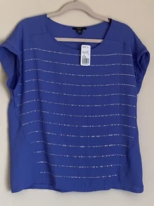 Womens M Dressy Top NWT - Picture 1 of 3