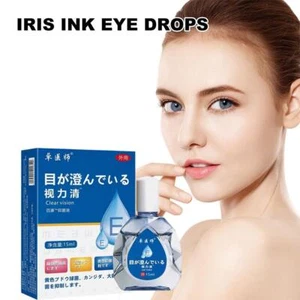 1XClear Vision Eye Drops,15ml Relieve Dryness Redness Fatigue Itching Eye Drops - Picture 1 of 12