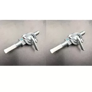 2PCS Gas Frame Tank Petcock/Valve 10x1.0mm (Fit 2.4L & 3.75L Gas Frame) Gas Bike - Foto 1 di 2