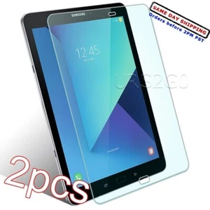 2x 9H Tempered Glass Screen Protector for Samsung Galaxy Tab S3 SM-T820N Tablet - Picture 1 of 1