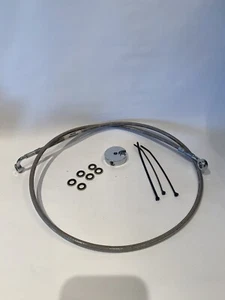 Harley-Davidson 45230-04 SS Brake Line Kit +6” Longer than P/N 46011-01 - Picture 1 of 3