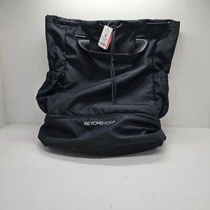 Bolso de Gimnasio Convertible Beyond Yoga Mochila Negro OS Nuevo con Etiquetas - Imagen 1 de 8