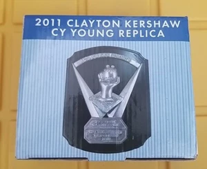 CLAYTON KERSHAW 2011 Cy Young Award Replica Plaque Los Angeles Dodgers SGA NEW!! - Picture 1 of 4