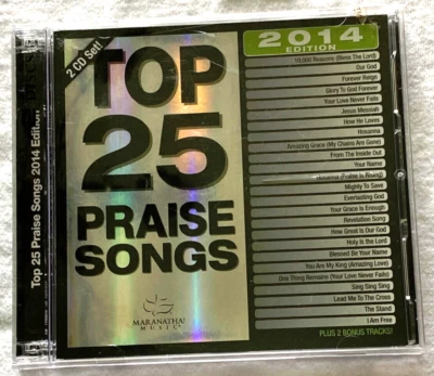 Top 25 Praise Songs 2014 Edition [2 CD] - Music CD - Maranatha! Praise Band -  2 Foto 1 de 4